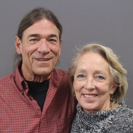 Victoria Hamilton and Paul Hobson