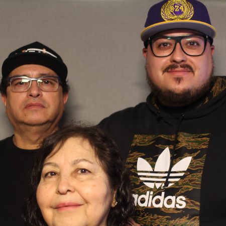 Paul Serrano, Sara Clark Serrano, and Paul Serrano