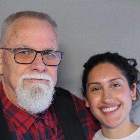 Ava Ahmadbeigi and Jeff Bowman