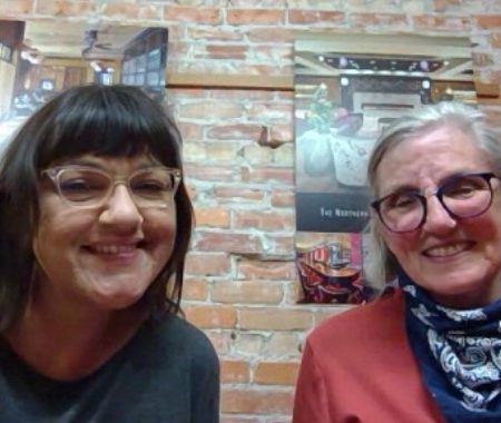 Mara Panich and Barbara Theroux