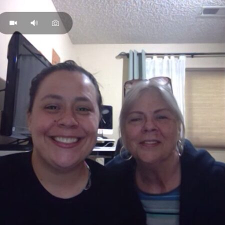 Angelina Chacon-Garcia and Georgette Garcia