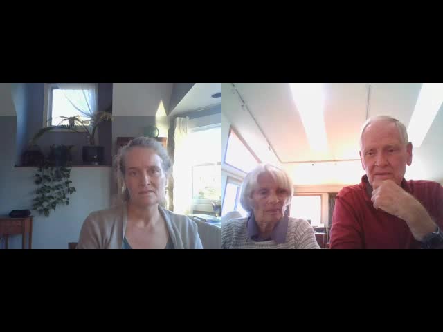 Insa Wood with Jerry & Helga Bell