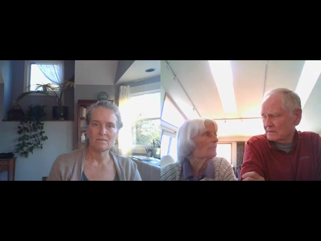 Insa Wood with Jerry & Helga Bell