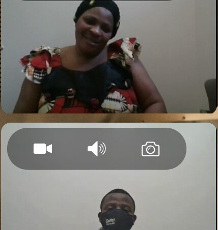 Charlotte Nyagakye and Eliya Maombi Nyagakye
