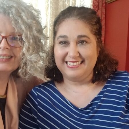 Maria De Leon and Laurie Rogers