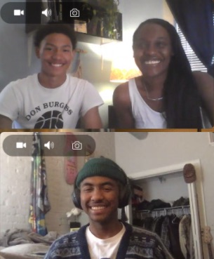 Thailan Burress, Manny Chapman, and Sabrina Burress