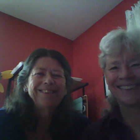Carol DeHart and Pamela Cook