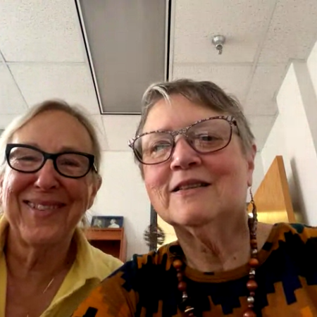 Jo Anne St. Clair and Cathy Strickler